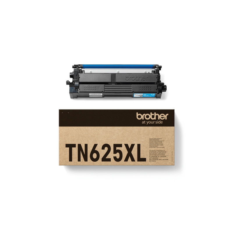 Brother TN-625 - Toner authentique TN-625XL - Cyan