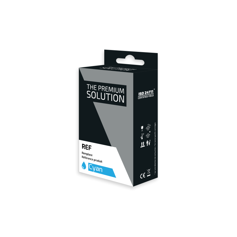 Hp 973XL - cartouche reman jet d'encre AF compatible F6T81AE - Cyan