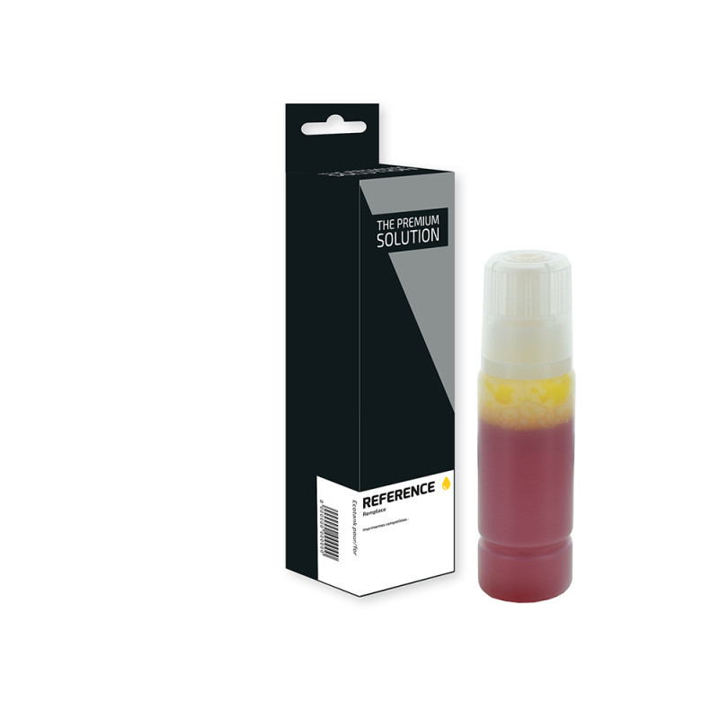 Canon 55 - Recharge d'encre compatible GI-55, 6291C001 - Yellow