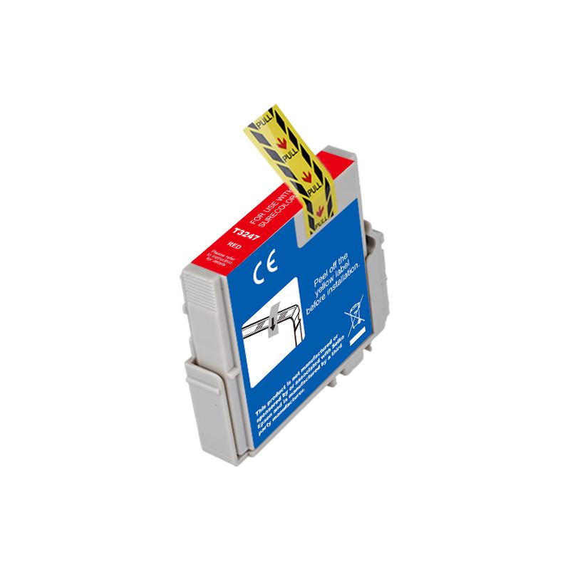 Epson E3247 - cartouche d'encre compatible avec  C13T32474010 - Red