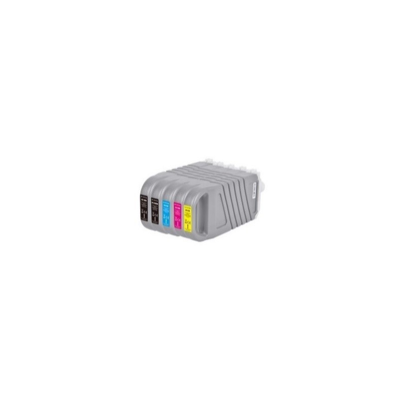 Canon PFI710C - cartouche d'encre compatible avec  PFI-710C - Cyan