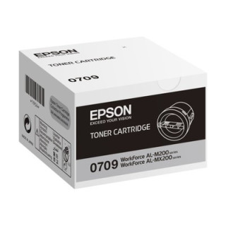 Toner authentique Epson C13S050709 - noir