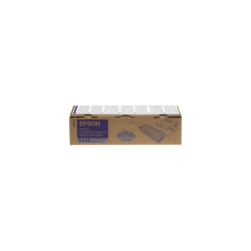 Toner authentique Epson C13S050438 - noir