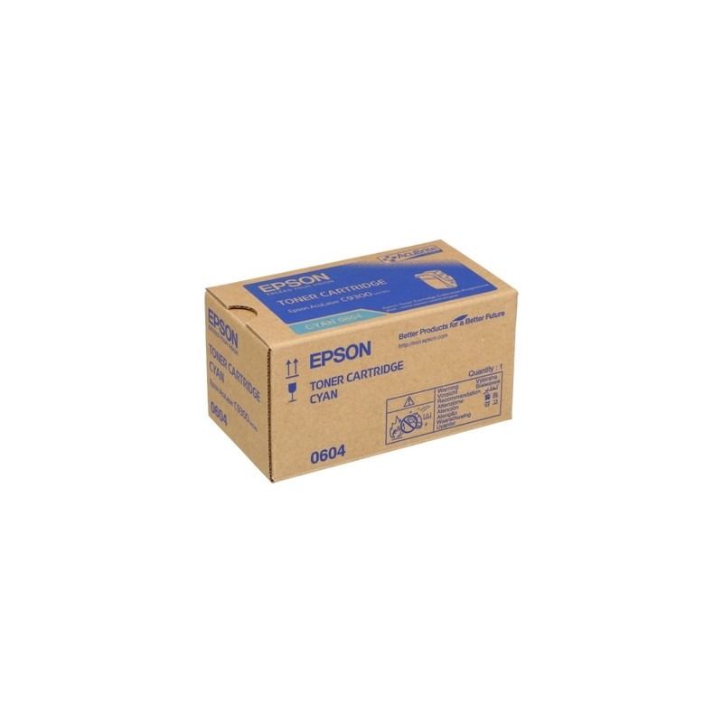 Epson C9300 - Toner authentique C13S050604 - Cyan