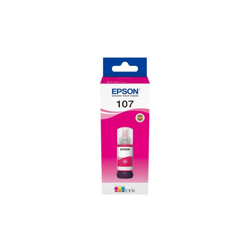 Epson 107 - Recharge d'encre authentique C13T09B340, 107 - Magenta