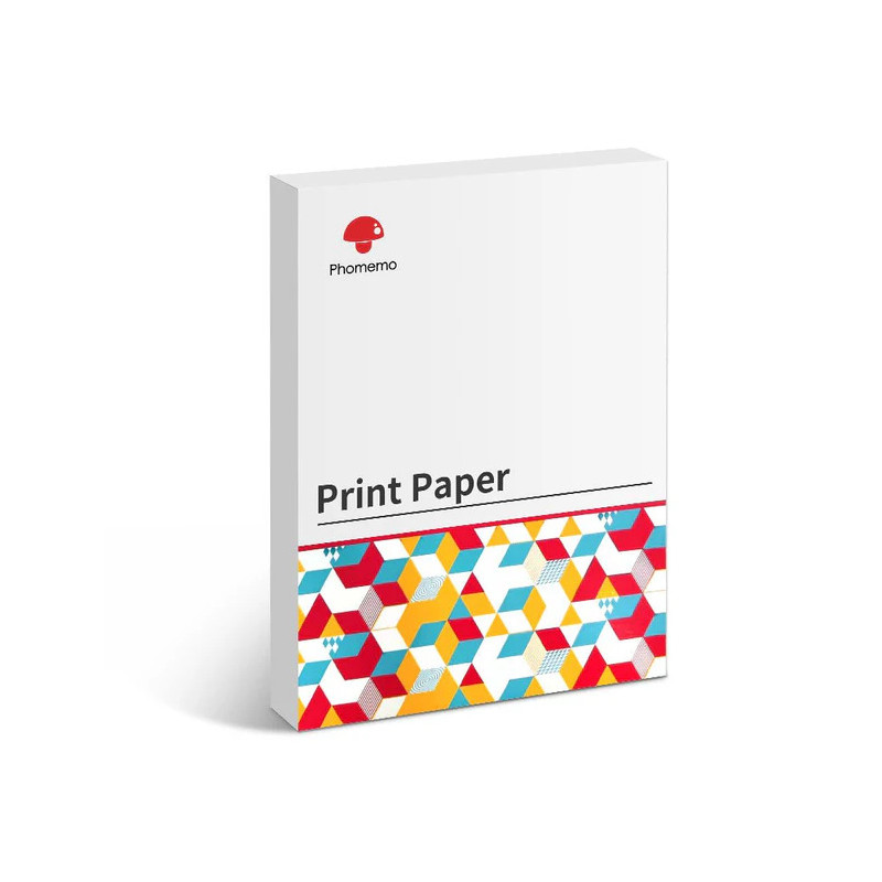 Phomemo - 100 feuilles de papier Thermique (210x297 mm) - Blanc