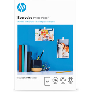 Hp - Papier A6 brillant...