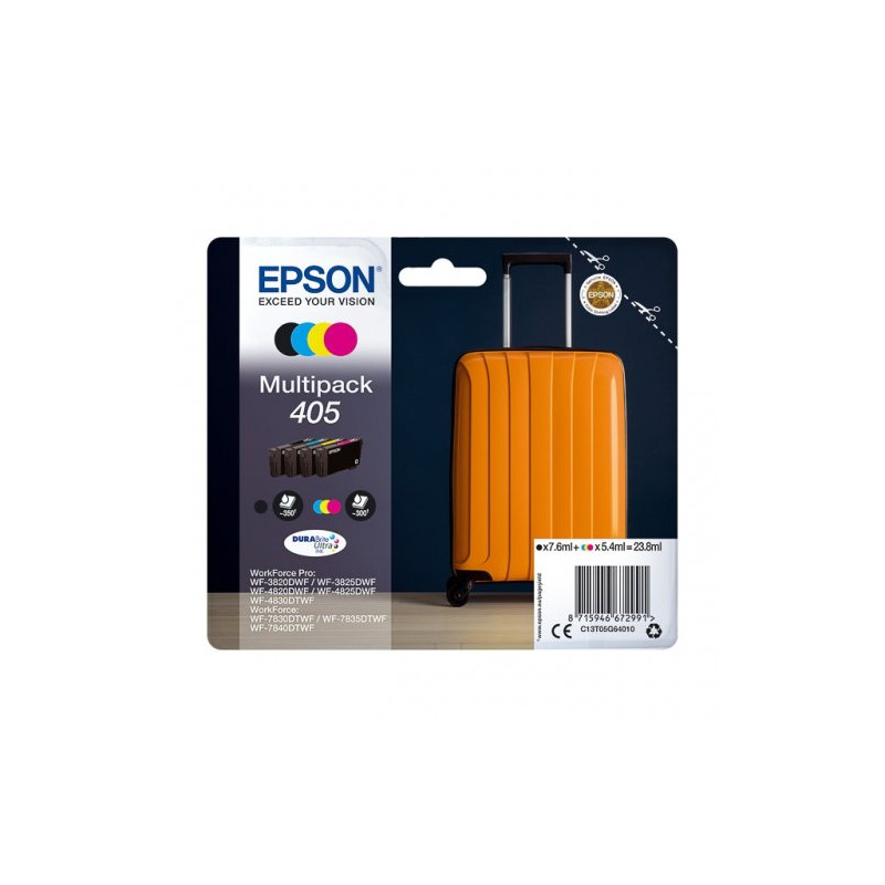 Epson 104 Multipack Noir(e) / Cyan / Magenta / Jaune