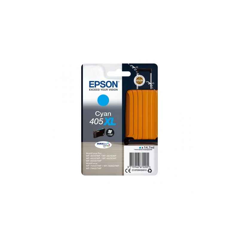 Epson E405XLC Cartouche originale C13T05H24010 - Cyan