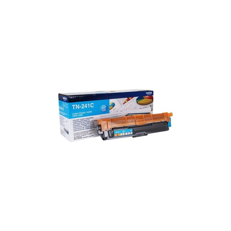 Toner authentique Brother TN-241 - Cyan