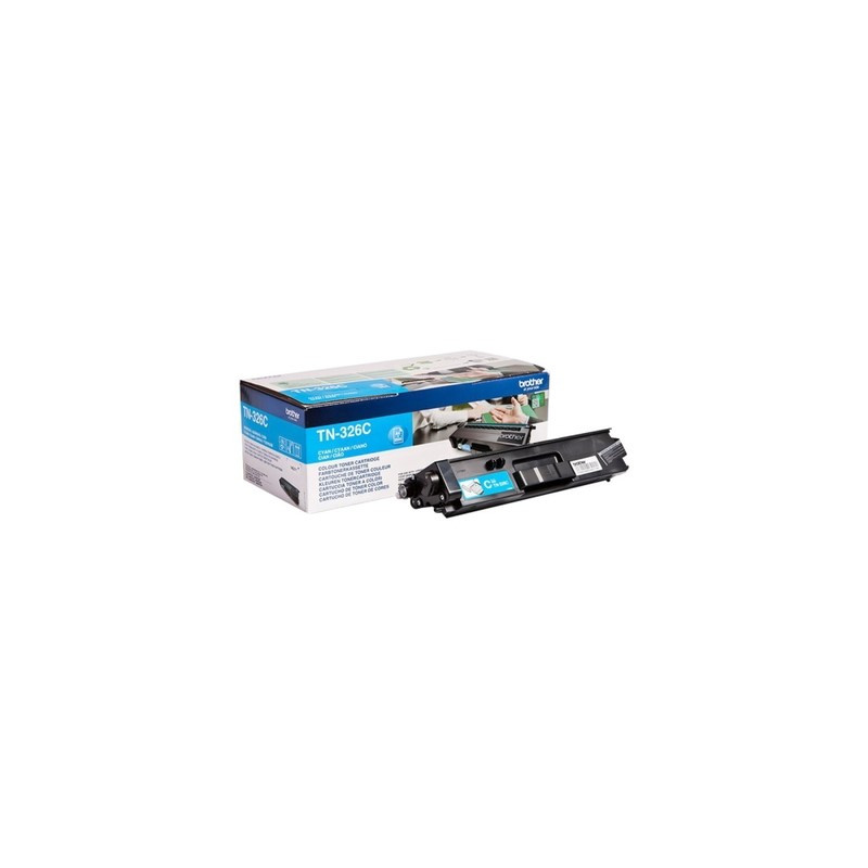 Toner authentique Brother TN-326 - Cyan