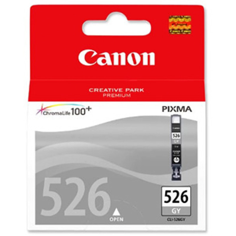 Canon C526G Cartouche originale CLI-526GY, 4544B001 - Gris