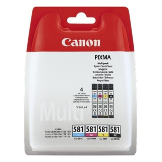 Canon KCLI581BKCMY Pack x 4...