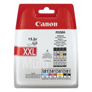 Canon KCLI581XXLBKCMY Pack...