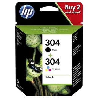 hp U304XLB/CL Pack x 2...