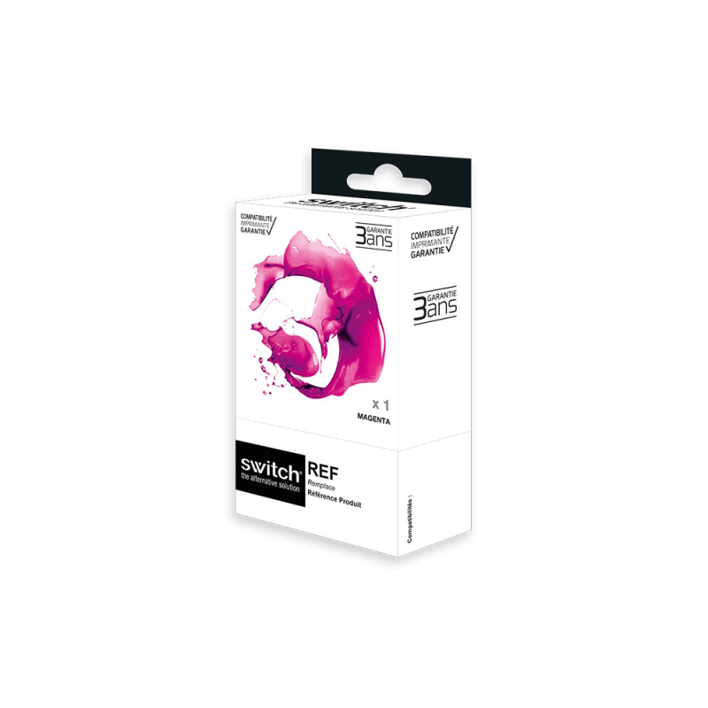 SWITCH Epson E408M Cartouche compatible avec C13T09J34010 - Magenta