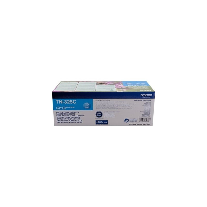 Toner authentique Brother TN-325 - Cyan