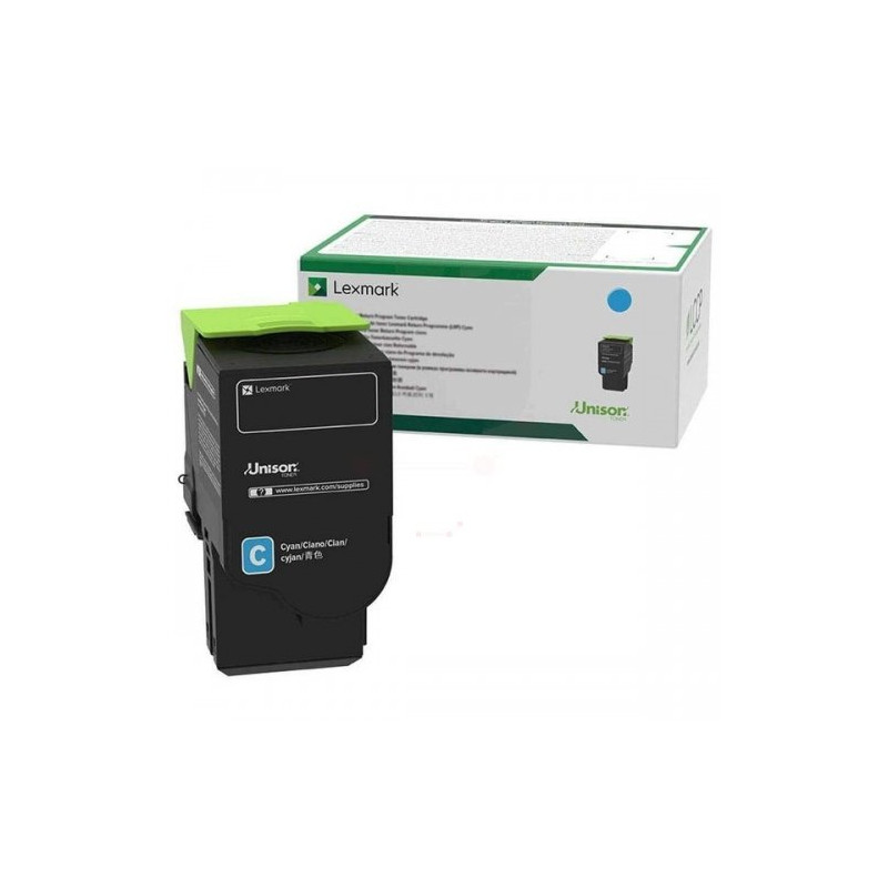 Toner authentique Lexmark 75B20C0 - Cyan