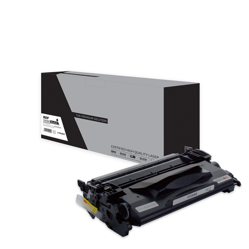 TPS HT26X - Toner compatible avec CF226X, 26X - Noir