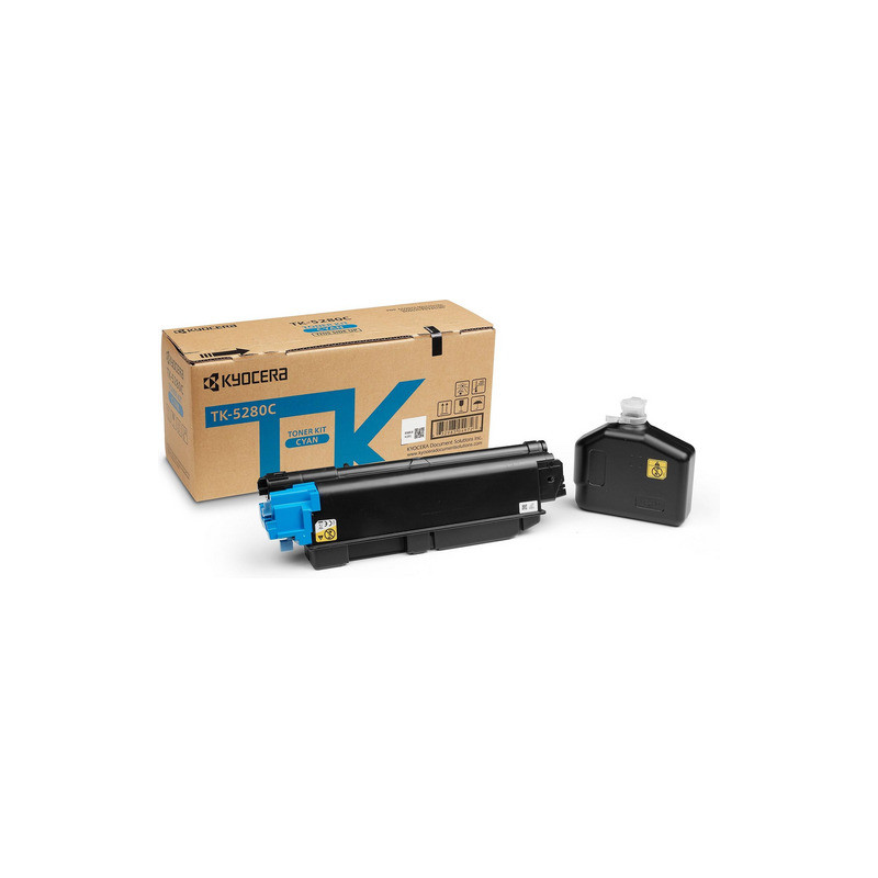 Kyocera Mita TK-5280 - Toner authentique T02TWCNL0, TK-5280 - Cyan