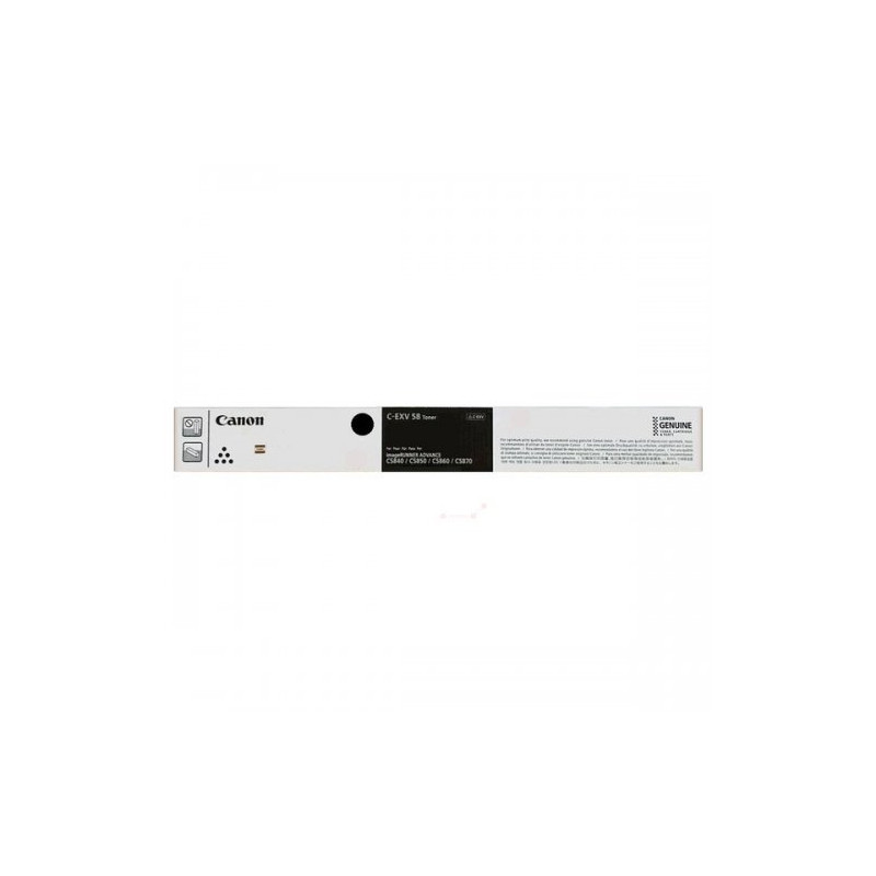 Canon EXV58 - Toner authentique 3763C002 - Black