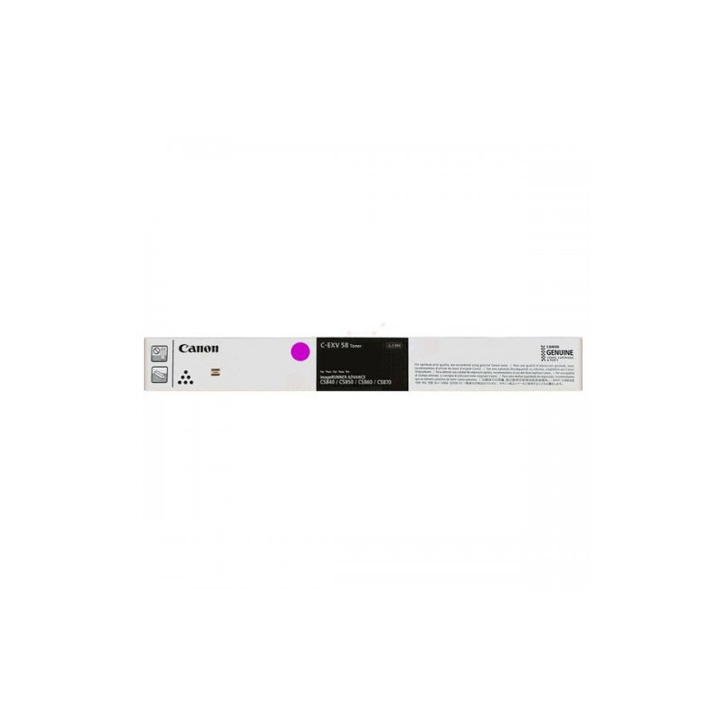 Canon EXV58 - Toner authentique 3765C002 - Magenta