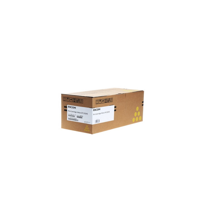 Ricoh 407719 - Toner authentique 407719 - Yellow