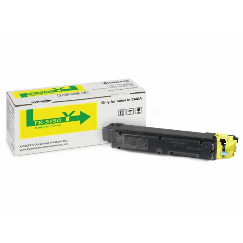 Kyocera Mita TK-5150 - Toner authentique 1T022NSANL0, TK-5150 - Yellow