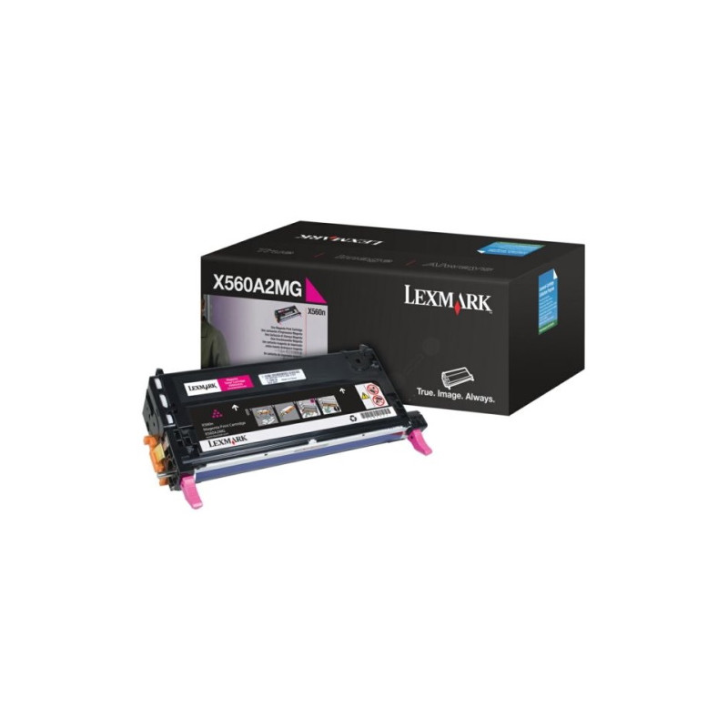 Lexmark 0X560A2MG - Toner authentique 0X560A2MG - Magenta