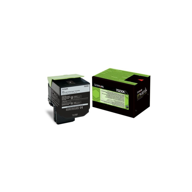 Lexmark 70C2XK0 - Toner authentique RETURN 70C2XK0 - Black