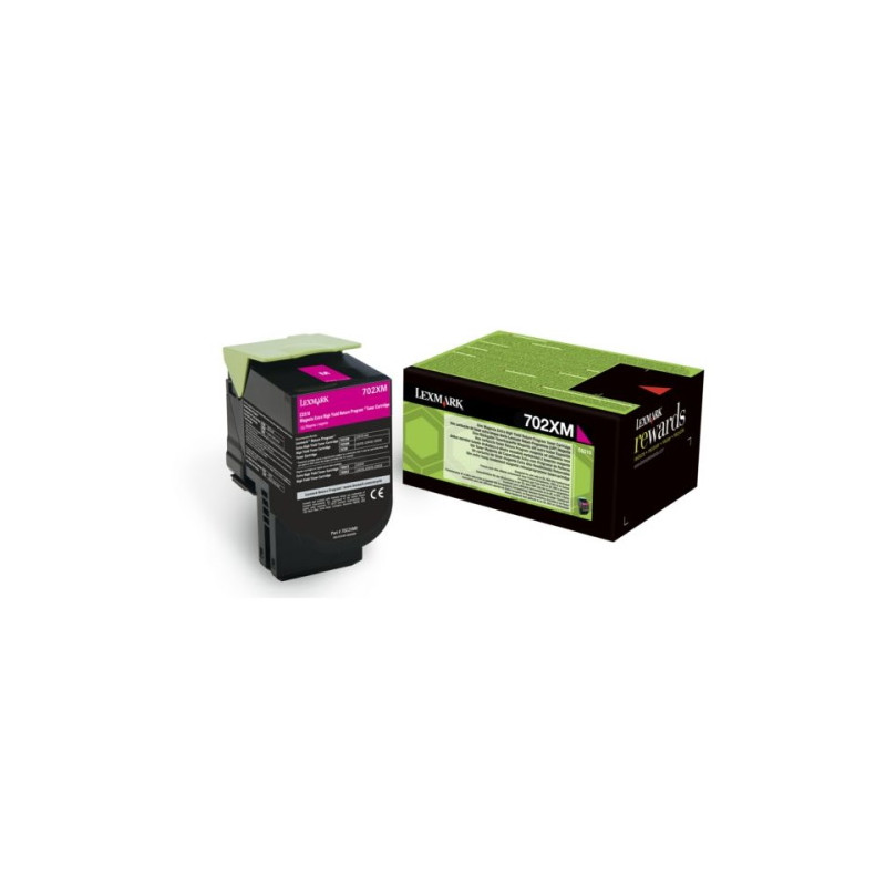 Lexmark 70C2XM0 - Toner authentique RETURN 70C2XM0 - Magenta