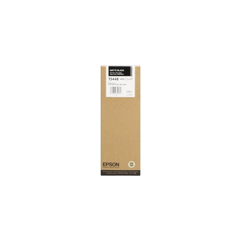 Epson T5448 - cartouche d'encre authentique C13T544800 - Matt Black