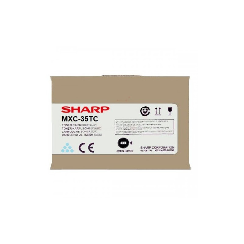 Sharp 35 - Toner authentique MXC35TC - Cyan