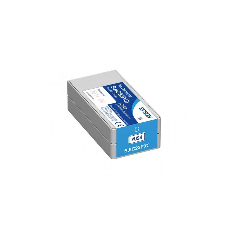 Epson U3500C Cartouche originale C33S020602, SJIC22P(C) - Cyan