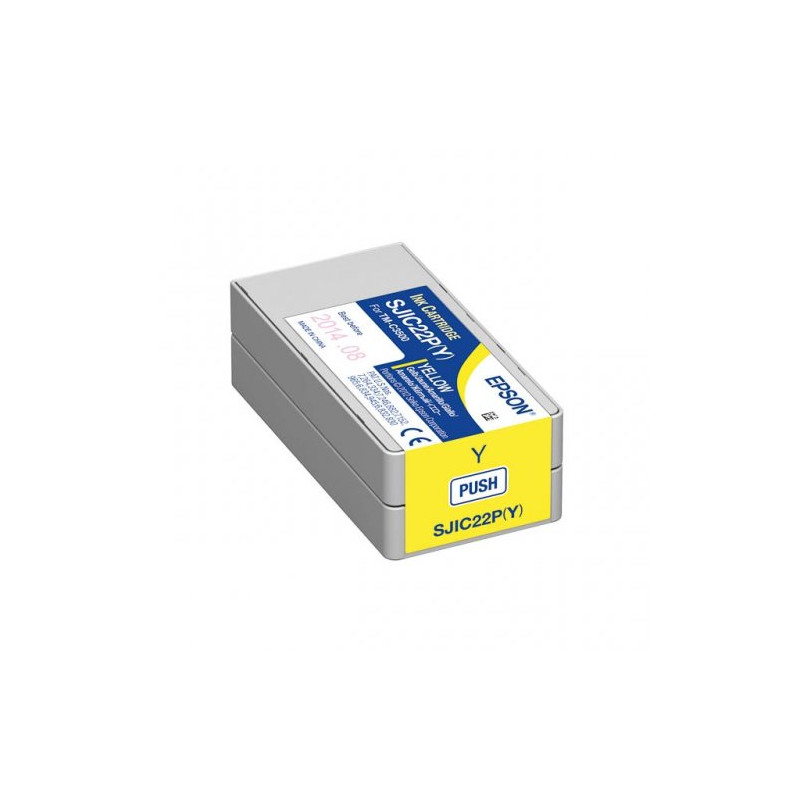 Epson U3500Y Cartouche originale C33S020604, SJIC22P(Y) - Jaune