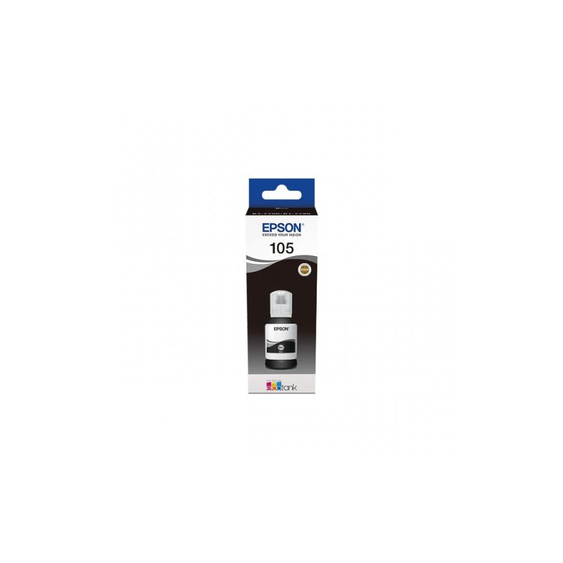 Epson 105 - Flacon d'encre authentique C13T00Q140, T105 - Black