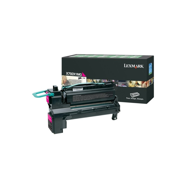 Lexmark X792 - Toner authentique RETURN X792X1MG - Magenta