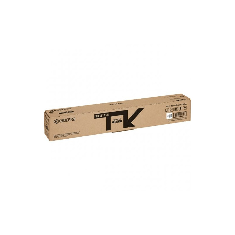 Kyocera Mita TK-8115 - Toner authentique 1T02P30NL0, TK-8115 - Black