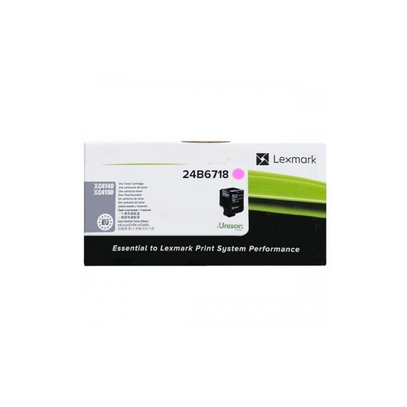 Lexmark 24B6718 - Toner authentique 24B6718 - Magenta