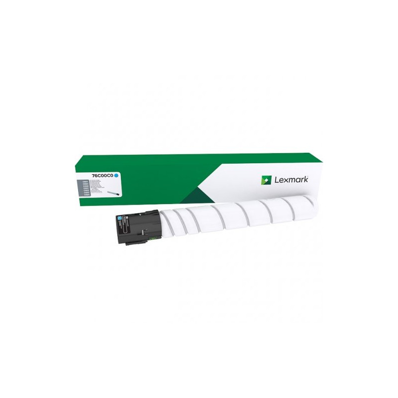 Lexmark 76C00C0 - Toner authentique 76C00C0 - Cyan