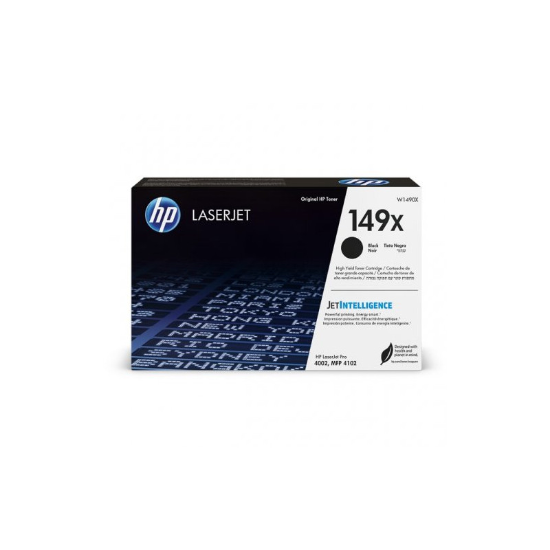 Hp 149X - Toner authentique W1490X, 149X - Black