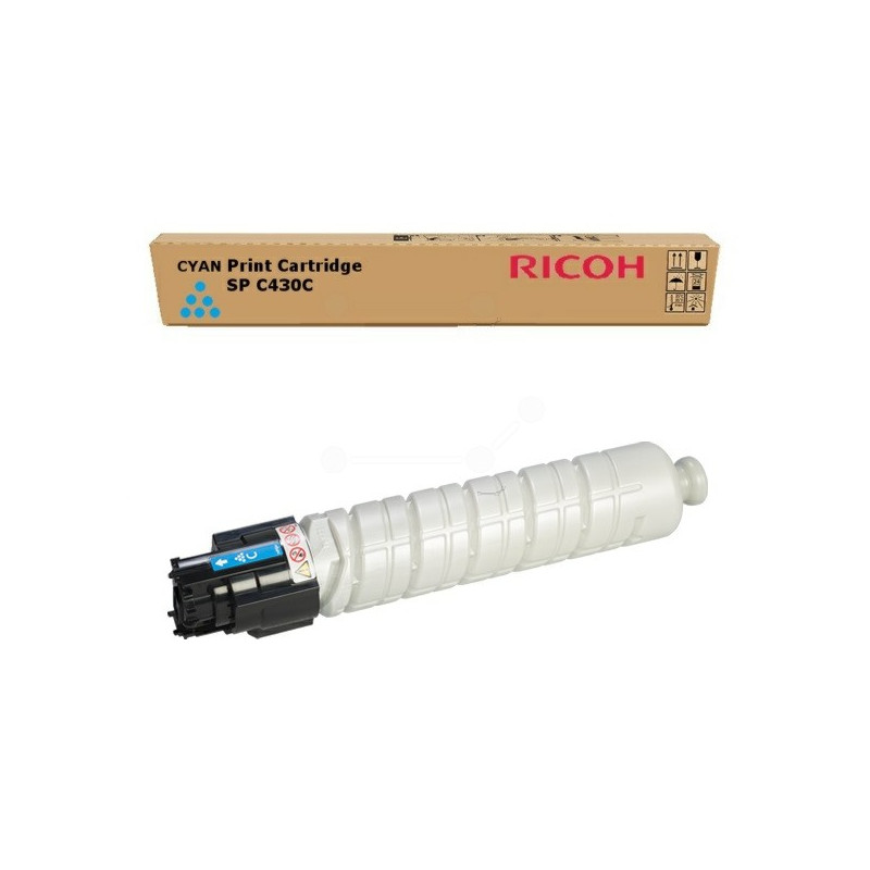 Ricoh TYPESPC430C - Toner authentique 821077 - Cyan