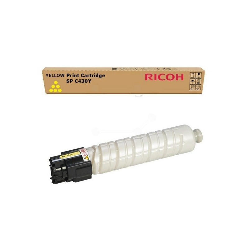 Ricoh TYPESPC430Y - Toner authentique 821075 - Yellow