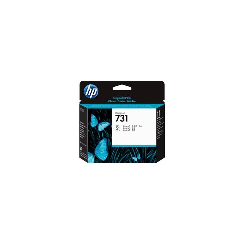 Hp 731 - tete d'impression authentique P2V27A - Black, Gris, Violet, Yellow