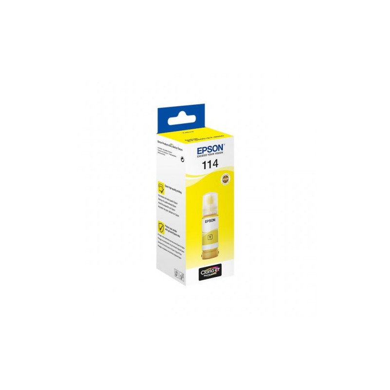 Epson 114 - Flacon d'encre authentique C13T07B440 - Yellow