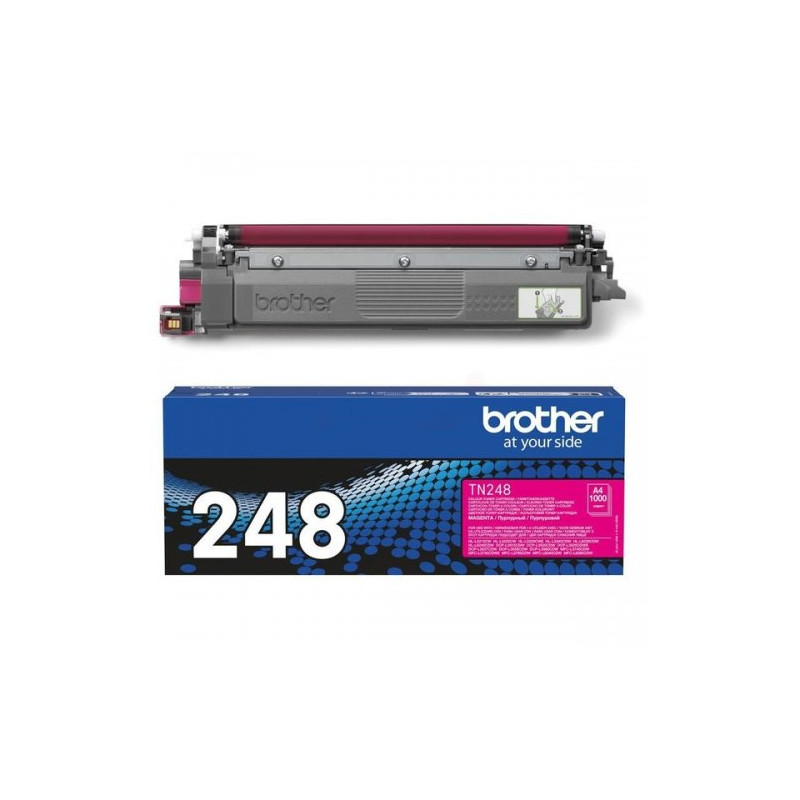 Brother TN-248M - Toner authentique TN-248M - Magenta