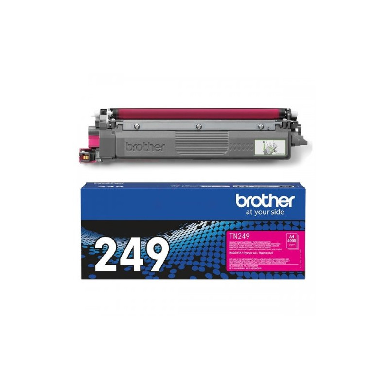 Brother TN-249M - Toner authentique TN-249M - Magenta