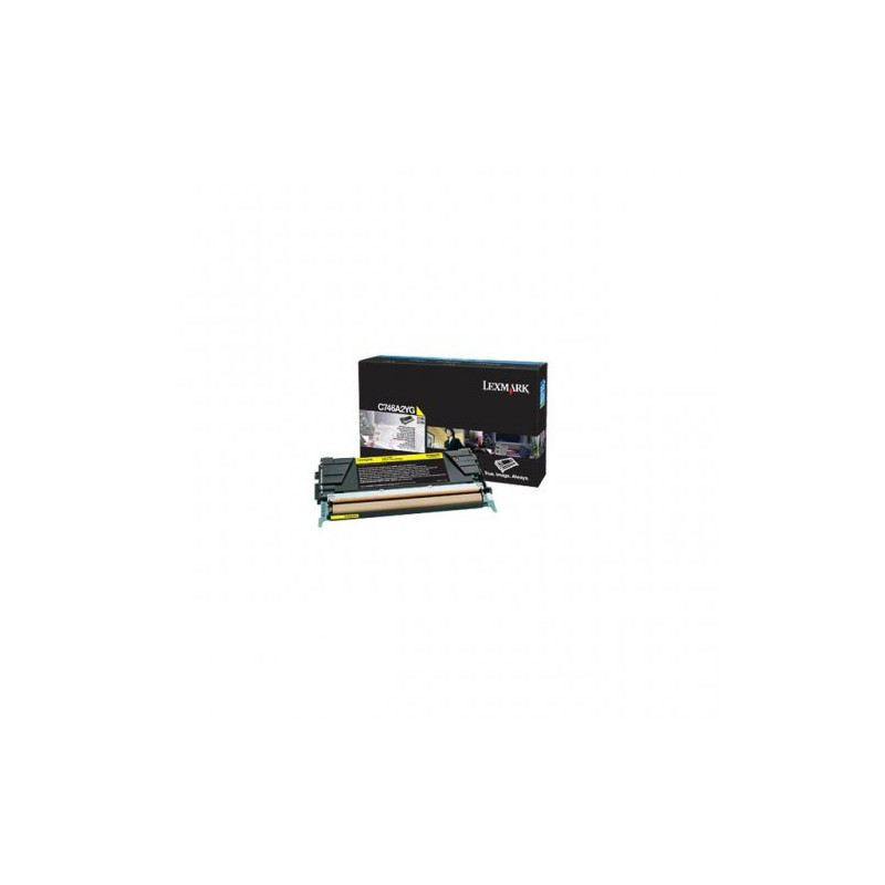 Lexmark 746 - Toner authentique C746A2YG - Yellow