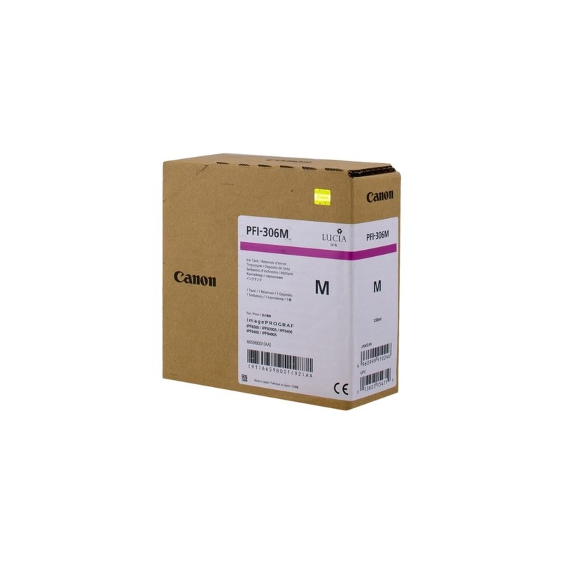 Canon UPFI306M Cartouche originale 6659B001, PFI306M - Magenta