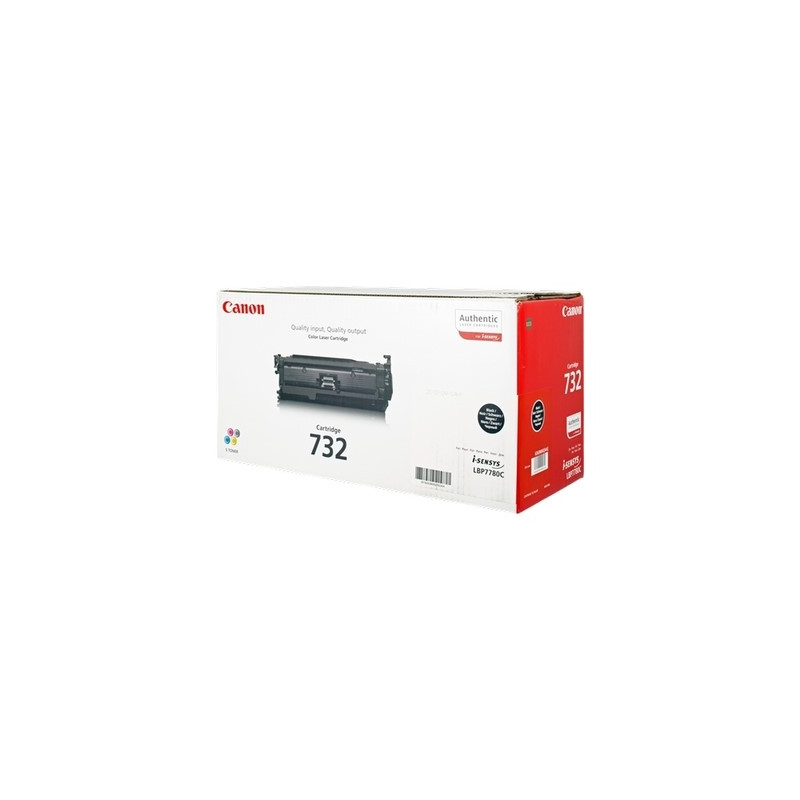 Canon 732 - Toner authentique 732BK, 6263B002 - Black